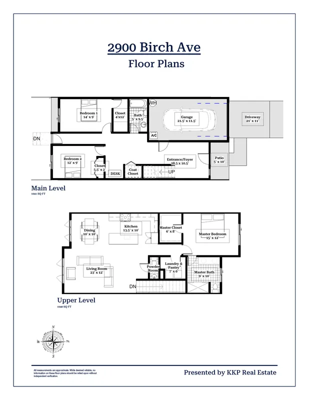 Image 1 | Detailed Floor Plans | 2900 Birch Ave