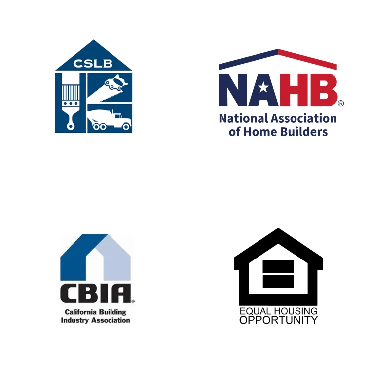 Certifications: CSLB, California Builders Industry Association Member, National Home Builders Association, OSHA Certified